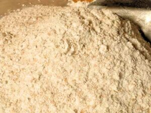 Premium Brazilian whole wheat flour prepared for export to international food manufacturers and bakery suppliers