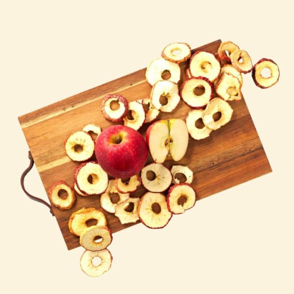 Brazilian dried apple rings made from sliced apples for food manufacturers and snack products