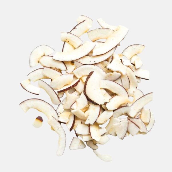Brazilian dried coconut flakes and coconut pieces for bakery, confectionery, snack, and beverage production