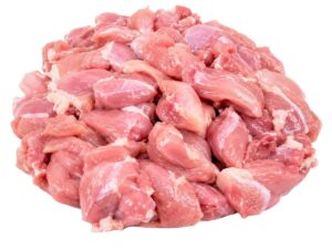 Frozen Chicken Boneless Leg Kirimi – Boneless Sliced Leg Meat export from Brazil